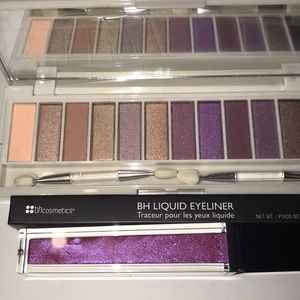 NIP BH COSMETICS 3pc LIP GLOSS EYELINER EYESHADOW